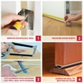 thumbnail image 6 of M-D Building Products 05512 36 in. Silver Aluminum Concealed Screw-on Under Door Seal, 6 of 8