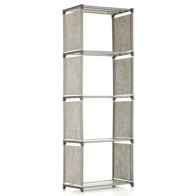 Yeacher 5-Shelf Bookcase Book Shelves Bookshelf Storage Bin Books Display Shelving Unit Organizer