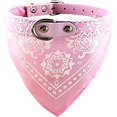 thumbnail image 1 of Collares tipo bandana para perros, collares para perros, bandana mediana para cachorros, bandanas con collares para perros, talla M, 1 of 5