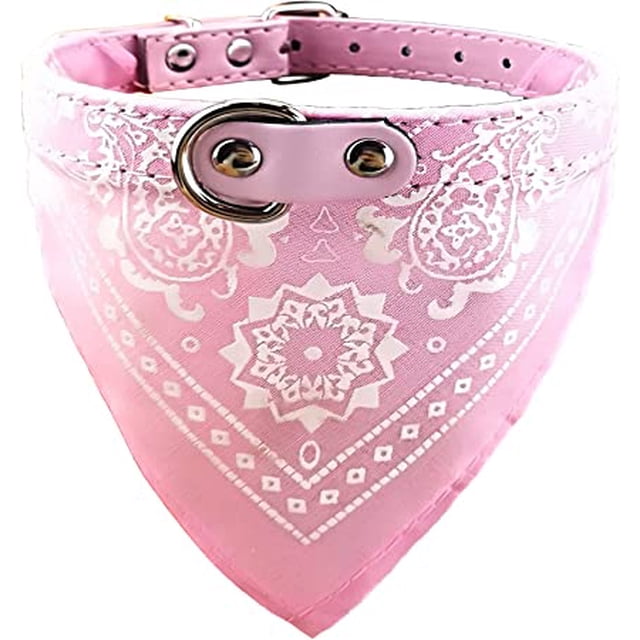 Collares tipo bandana para perros, collares para perros, bandana mediana para cachorros, bandanas con collares para perros, talla M