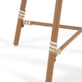 thumbnail image 6 of Better Homes & Gardens Lilah Outdoor 2-Piece Wicker Parisian Bistro Chairs, Tan & White, 6 of 7
