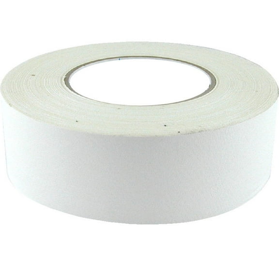 2" x 45 YARDS FULL ROLL GAFFERS TAPE - WHITE