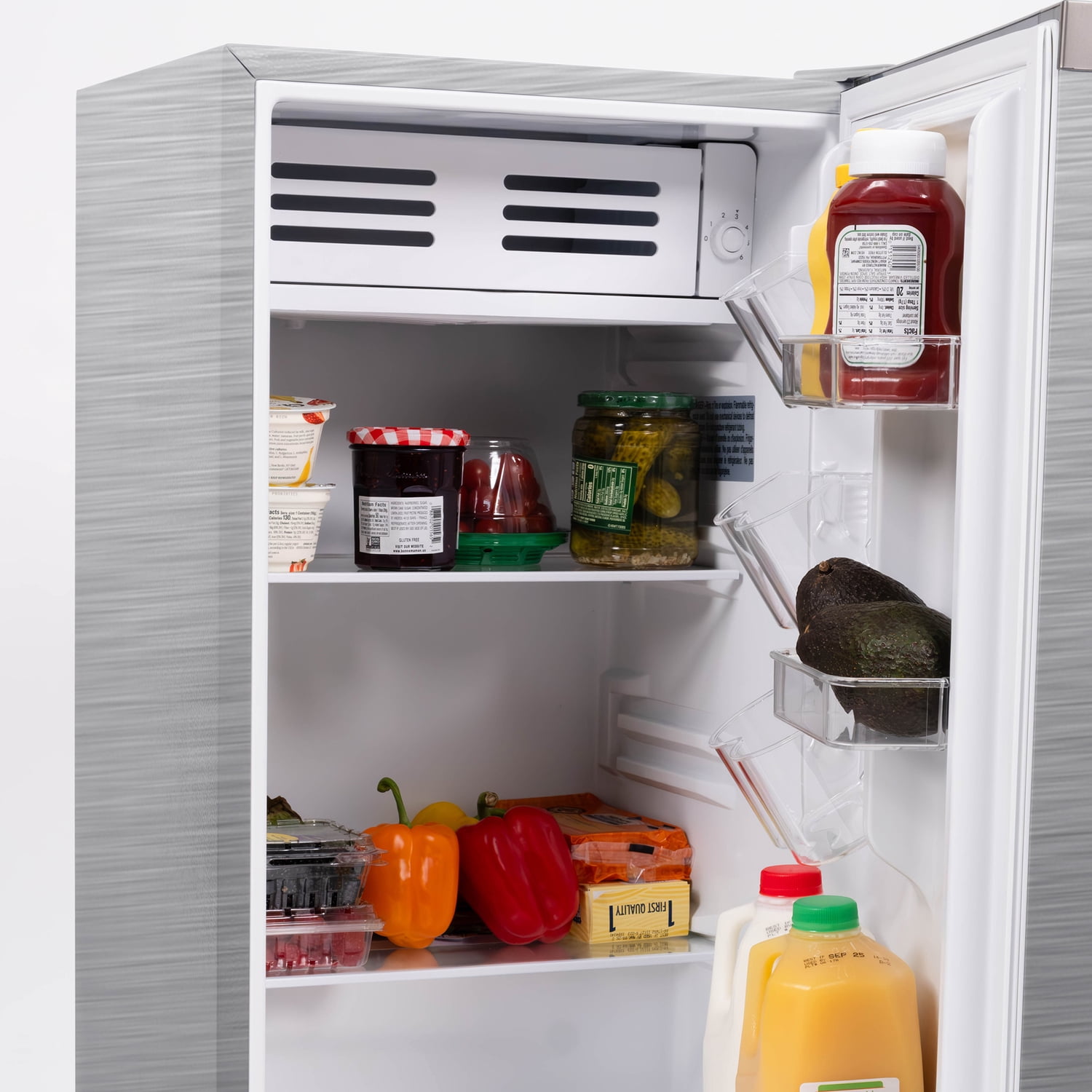 Frigidaire 3.2-Cu. Ft. Refrigerator, Stainless Steel