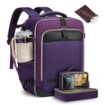 thumbnail image 1 of Mochila de viaje LOVEVOOK de 40 litros para mujer con cubos de embalaje de 17 pulgadas, 1 of 9