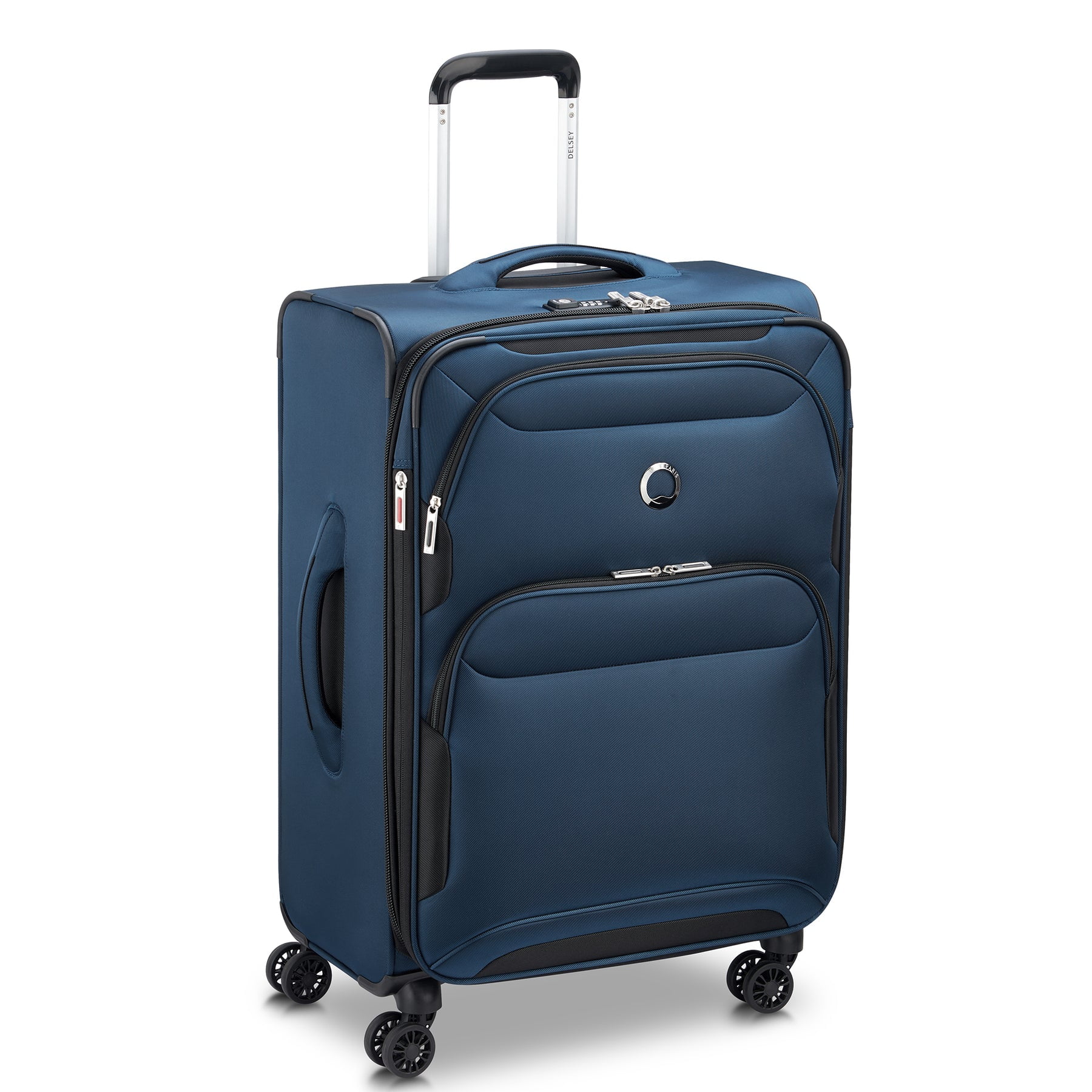 DELSEY PARIS Sky Max 2.0 24" Softside Spinner Luggage, Blue