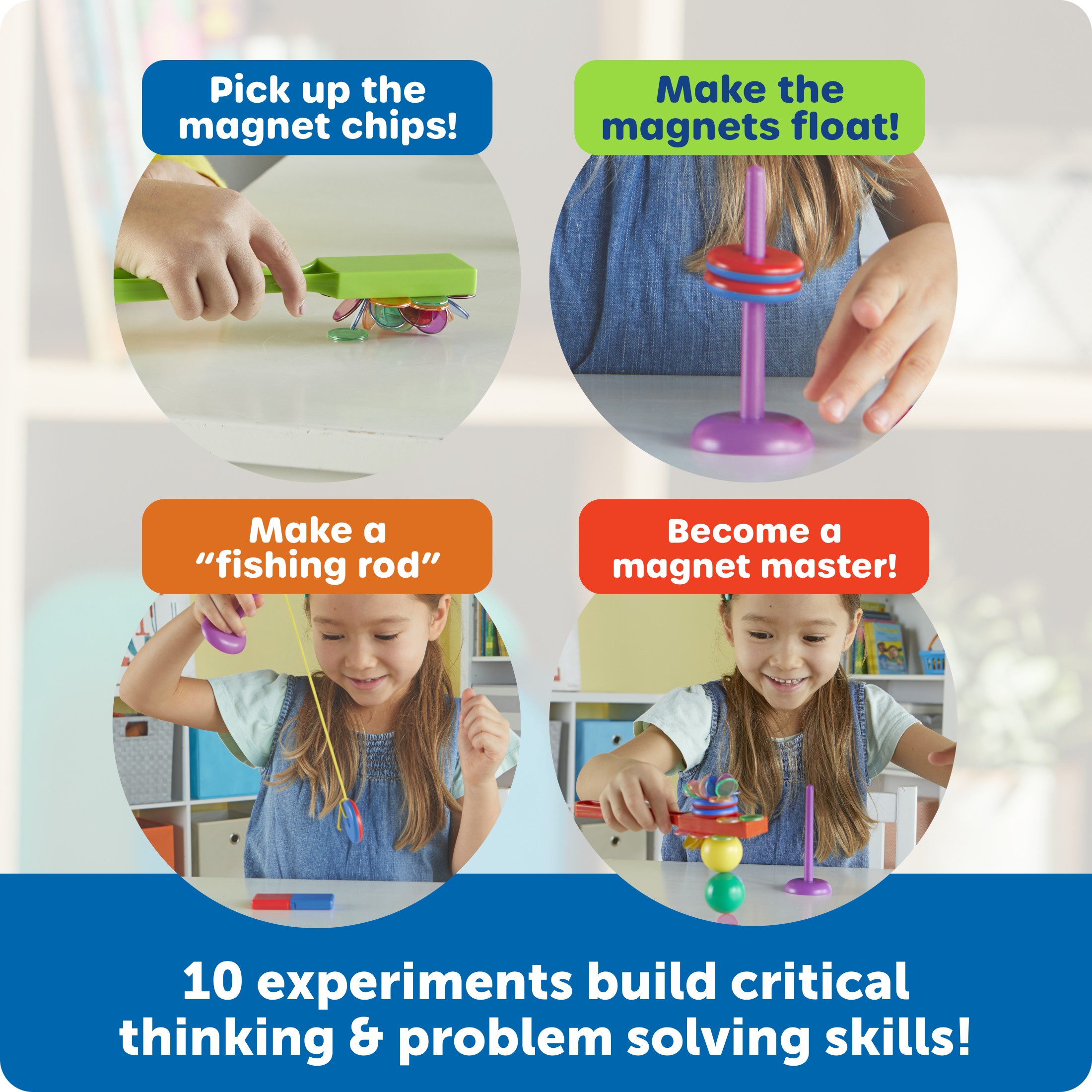 Learning Resources STEM Explorers Magnet Movers Science Set photo 4