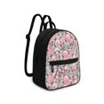 thumbnail image 2 of HELLHERO Cute Axolotl Decoration Front Pocket Small Backpack, Lightweight Lightweight Daypack with Zipper for Outing Shopping, 2 of 8