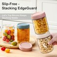 thumbnail image 5 of HLONK 6-Pack Glass Canning Jars with Leak-Proof Lids - Wide Mouth Mason Jars  16oz (473ml) Airtight Food Storage Containers for Jam  Pickles  Sauces  Dry Goods  Crafts - Heavy-Duty Glass, 5 of 5