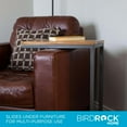 thumbnail image 5 of BirdRock Home Acacia Wood TV Tray C Shaped Side Table, 5 of 5