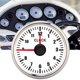 thumbnail image 4 of RELOJ UNIVERSAL DE 2 PULGADAS, 0-12 HORAS, PANEL DE INSTRUMENTOS, PANTALLA DE CALIBER, RETROILUME ROJA, 12V/24V, COCHE, BARCO, YATE, 4 of 7