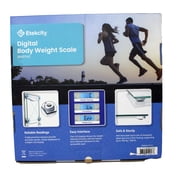 Etekcity Scale for Weight, 400lb Capacity Bathroom Scale with LCD Display, Silver, EB4074C