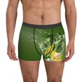 thumbnail image 2 of Goofa Friut Avocado Printed Men's Boxer Briefs Underwear, Moisture-Wicking Underwear, Trunk,Soft and Breathable Cotton Underwear-X-Large, 2 of 9