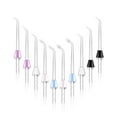 thumbnail image 3 of MySmile 10pcs LP201 Water Flosser Jet Tips Oral Irrigator Nozzle Set Compatible with Waterpik Flosser, 6 Classic Tips 2 Periodontal Pocket Tips 2 Plaque Seeker Tips, 3 of 10