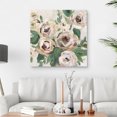 thumbnail image 2 of Profundidad floral brillante Jr Impresión en canvas, estrrechado, 2 of 2