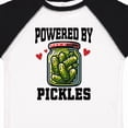 thumbnail image 4 of Inktastic Pickle Lover Funny Powered by Pickles Boys or Girls Toddler T-Shirt, 4 of 5