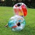thumbnail image 3 of 2pcs Kids Inflatable Backyard Park Bumper Soccer Children Juniors Teens Globe Riding Ball Macarena Bola de parachoques inflable, 3 of 8