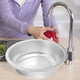 thumbnail image 3 of Lavabo grande de aluminio, lavabo para lavar alimentos de cocina, cuenco para mezclar ensaladas, lavabo versátil para alimentos, 3 of 6