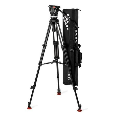 Sachtler Ace XL Tripod System with Aluminum Legs & Mid-Level Spreader for Digital Cine Style and DSLR (Best Mid Level Dslr)