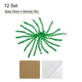 thumbnail image 2 of Unique Bargains 12 Count 6' Large Curly Bows for Gift Wrapping Curling Ribbon with Self Adhesive for Gift Wrap, Green, 2 of 7