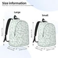 thumbnail image 3 of Yiaed Leaf Print Print Backpack, Premium Laptop Backpack, Travel Backpack for Women, Lightweight Backpacks, Comfortable Back Pack-Medium, 3 of 5