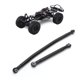 thumbnail image 4 of Kit De Bridas De Eslabones De Barra De Dirección, Piezas De Mejora De Barra De Conexión De Dirección De Metal Resistente A La Corrosión Con Extremos De Barra Para Scx10 90046 ANGGREK Negro, 4 of 8
