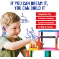 thumbnail image 5 of Baseplate Set - Compatible with Lego - 12-Pack, 10 x 10 in, Nature Theme - Stackable Baseplates for Building Bricks, 5 of 6