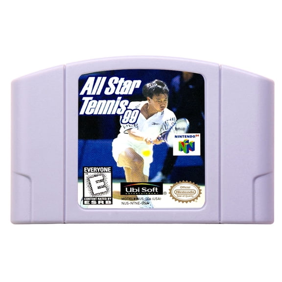 Video Games Compatible for the n64 console, replacement cartridge for All Star Tennis 99 NTSC