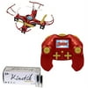 Marvel 33758 4.5-Channel 2.4GHz Iron Man Micro Drone and Kinetik AA Battery Kit, 50 Pack