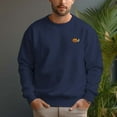 thumbnail image 2 of Men's 100% Cotton Crew Neck Pullover Sweatshirt - Grimace Pumpkin, 2 of 15