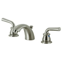 Kingston Brass KB958RXL Restoration Mini-Widespread Bathroom Faucet, Brushed Nickel