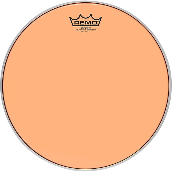 Remo Emperor Colortone Crimplock Orange Tenor Drum Head 10 in.