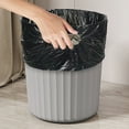 thumbnail image 7 of Clearance! JMYHOAM Kitchen Trash Can Hollow Paper Cans and Convenient Lidless Living Room Bedroom Household Plastic Trash Cans With Pressure Ring Cleaning Supplies, 7 of 7