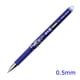 thumbnail image 4 of Seitruly Bolígrafo de Gel de tinta azul y negra, 12 Uds., bolígrafo borrable de 0,5mm, mango lavable, bolígrafo de tinta de Gel de papelería para Suministros de escritura y corrección azul, 4 of 6