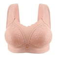 thumbnail image 4 of ZyeKqe Push up Bras for Women Wide Strap No Underwire Full Coverage Bras Comfort Wirefree Everyday Bras, 4 of 4