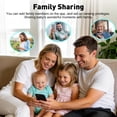 thumbnail image 6 of Simyke Dual Camera Video Baby Monitor, 2.8" LCD, Wireless, Night Vision, 2-Way Audio, App Access, 1200ft Range, Feeding Timer, Temperature Sensor, Portable for Home Use, 6 of 15