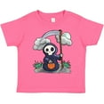 thumbnail image 3 of Inktastic Halloween Trick or Treating Cute Grim Reaper Boys or Girls Toddler T-Shirt, 3 of 5