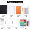 thumbnail image 2 of Bolsa De Carpeta Con Cremallera Carpeta Planner A6 Negro, 2 of 7
