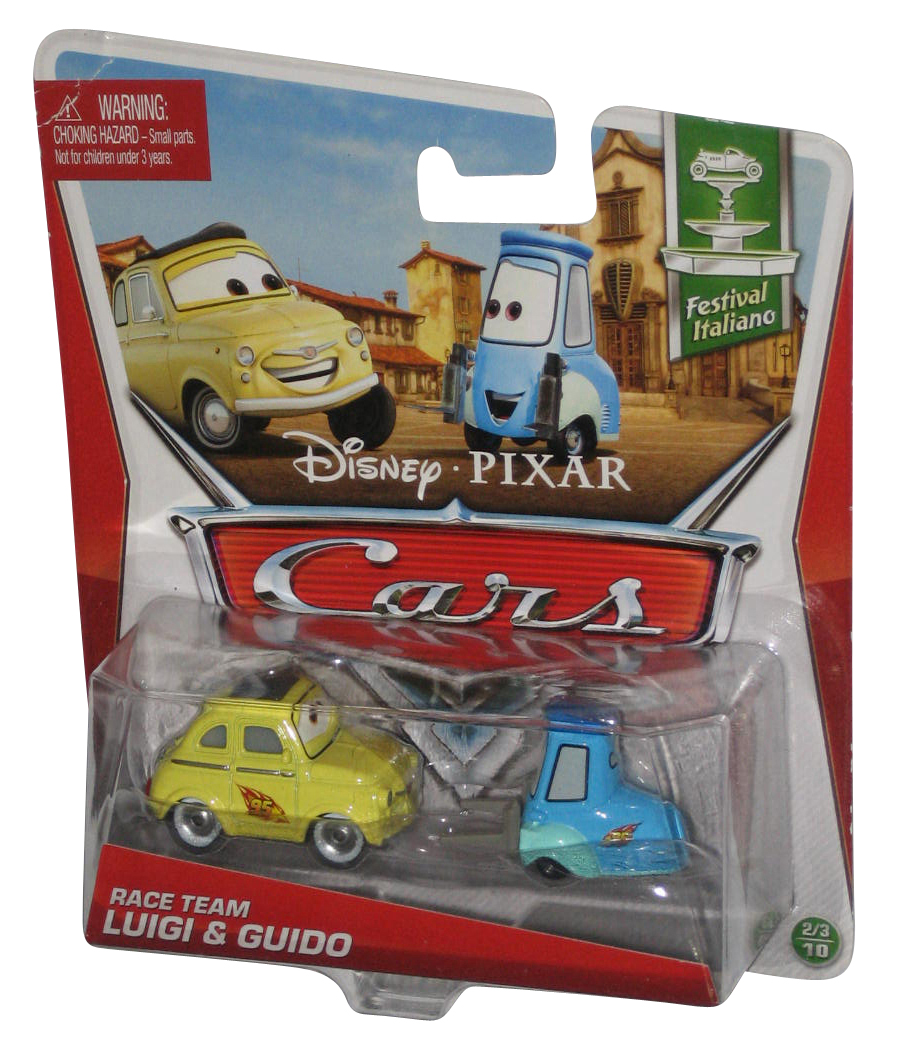 Disney Pixar Cars Movie Festival Italiano Race Team Luigi & Guido Toy