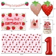thumbnail image 3 of Set de decoración para fiesta de 1er cumpleaños de niña con temática de frutos rojos y fresa Gertaryo, 3 of 6