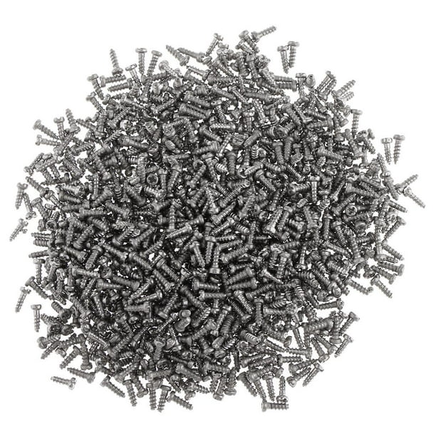 Kit de reparación de tornillos autorroscantes de 1000 piezas para relojes, gafas y ópticas. 2.0 x 1.4 x 4.0 mm