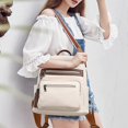 thumbnail image 2 of Ladies leather backpack 2 in 1 leisure backpack travel shoulder bags, 2 of 5