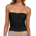 thumbnail image 1 of HNMKIU Cropped Tank Tops For Women Spring And Summer And Spicy Wind Knitted Versatile Base Layer Racerback Top, 1 of 4