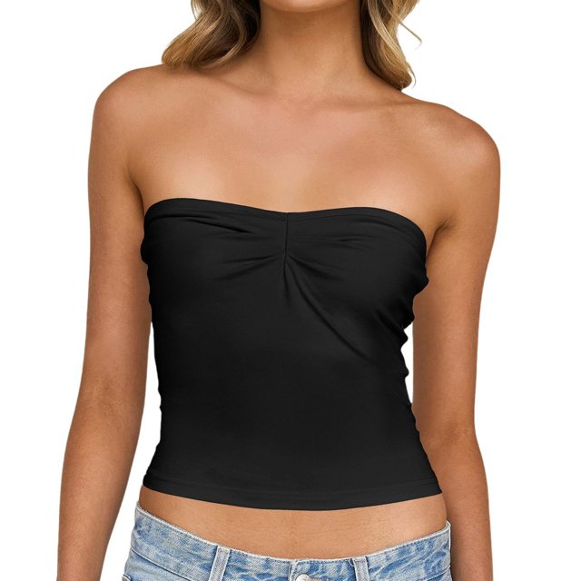 HNMKIU Cropped Tank Tops For Women Spring And Summer And Spicy Wind Knitted Versatile Base Layer Racerback Top