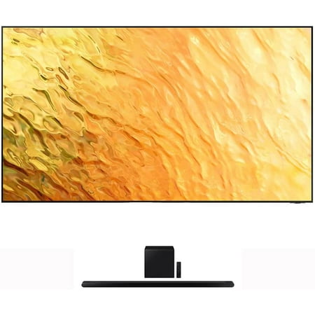 Samsung QN75QN800BFXZA 75-inch 8K QLED Quantum Mini LED HDR Smart TV with Samsung HW-S800B Ultra Slim 3.1.2Ch Soundbar with Wireless Subwoofer (2022)