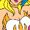 WHITE, variant on Masters of the Universe - She-Ra 80s Bootleg Cropped Graphic T-Shirt
