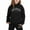 Black, variant on GUNIA Girls 2 Piece Outfits Hoodie Sweatsuit Sets Stylish Casual Winter Wear Trendy City Printed Hooded Ages 1-9 Tracksuit Sweatshirt And Sweatpants Joggers Set Red 7-8 Years