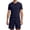Dark Blue, variant on Short Sets 2 Piece Sets Casual T Shirts and Shorts Summer Outfits for Men Beach Outfit Matching Set