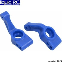 RPM R/C Products 80385 Blue Rear Bearing Carriers Slash 2WD/E-Rustler