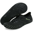 thumbnail image 4 of L-RUN Womens Mens Water Shoes Aqua Socks for Water Aerobics Blackdot 10.5-11 Women / 8-9 Men, 4 of 6