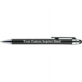 thumbnail image 6 of Personalized Pens with Stylus Tip -Bright Vibes- Click action - Custom - Black writing - Printed Name pens - Imprinted with Your Logo or Message - FREE PERSONALIZATION - 12 Pens/Box (Pink), 6 of 9